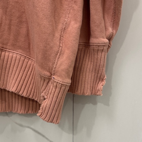 Aerie Cat Mask Crewneck Sweater - Ew People | Peach and Black - Picture 4 of 6